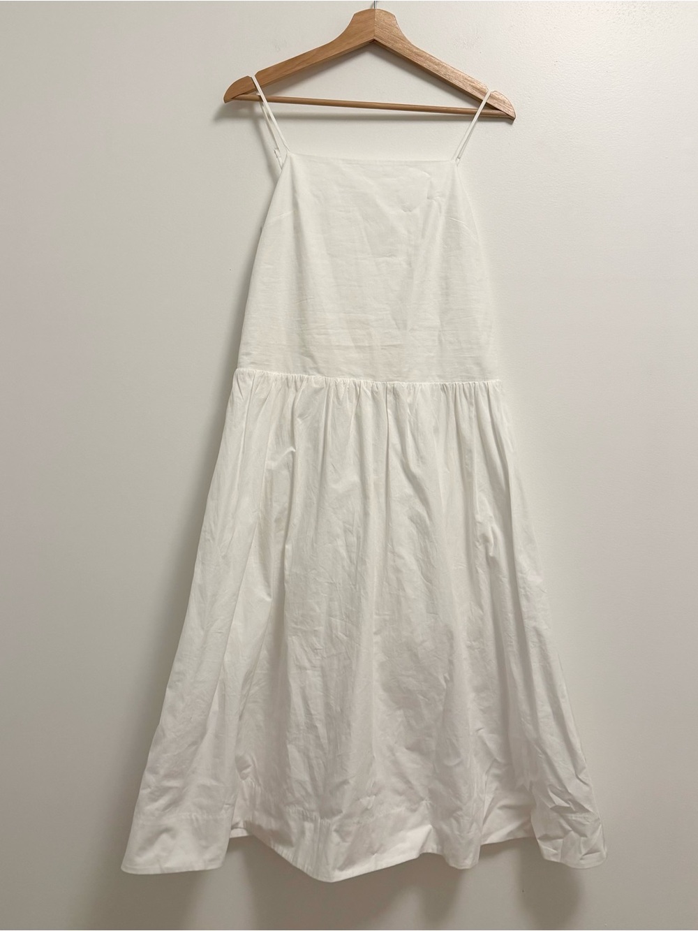 Aritzia Babaton Monograph Poplin Maxi Dress White Size XS